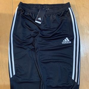 adidas Youth Training Pants with zippered ankles XL